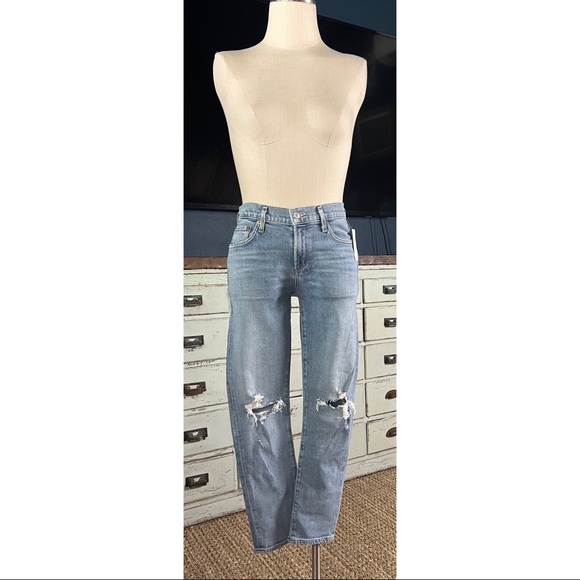 Agolde Toni Mid Rise Straight Jeans Size 26 - Picture 9 of 14